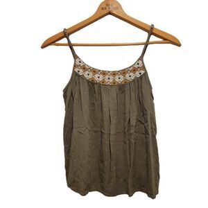Boho Embroidered Tank Top